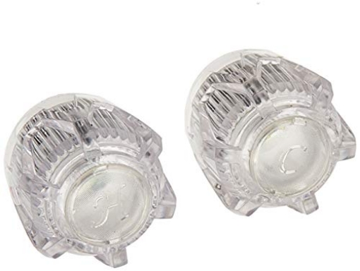 Picture of US HARDWARE P-045C United States Hdw #P045C Clear Plastic Faucet Handle (EA)