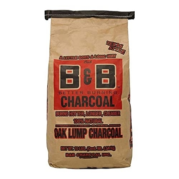 Picture of B&B CHARCOAL 43 B&B Charcoal Oak Lump Charcoal, 4540 GR (EA)