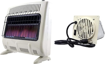 Picture of Mr. Heater, Inc. F299959 Mr. Heater Comfort Collection 1000 sq ft 30000 BTU Natural Gas Wall Heater (EA)