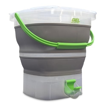 Picture of GEL BLASTER INC AC0016 Gel Blaster Gellet Depot - Portable & Collapsible Ammo Storage Tub, Fast Loading Nozzle & Strainer - Hydrates & Stores 10,000 Water Based Gellets - Toy Gel Blasters Accessories (EA)
