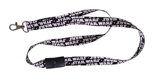 Picture of HILLMAN 712381 Hillman Star Wars Polyester Multicolored Decorative Key Chain Lanyard - Case of: 66 (PK-6-EA)