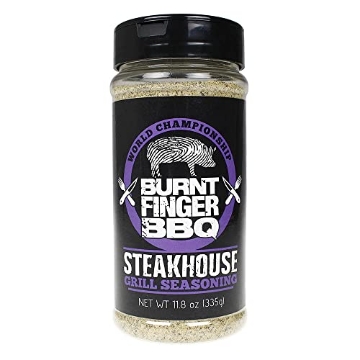 Picture of WORLD CHAMPIONSHIP OW85575 Burnt Finger BBQ - Steakhouse Grill Seasoning - 11.9 oz (EA)