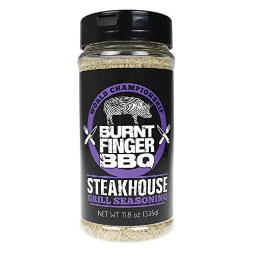 Picture of WORLD CHAMPIONSHIP OW85575 Burnt Finger BBQ - Steakhouse Grill Seasoning - 11.9 oz (EA)