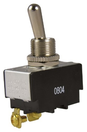 Picture of GARDNER BENDER GSW-10 Gardner Bender GSW-10 Electrical Toggle Switch, SPST, ON-OFF, 20 A/125V AC, Screw Terminal (EA)