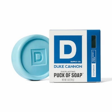 Picture of DUKE CANNON - BSPK-SUPR Duke Cannon Supply Co. Bar Soap Puck - Men's Rounded Bar Soap With Masculine Scents - Hydrating & Cleansing -Disc-Shaped Mens Soap - All Skin Types - Superior (5 oz) (EA)