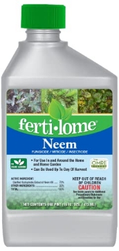 Picture of VOLUNTARY PURCHASING GROUPS INC 16092 Fertilome (16092) Neem Oil Concentrate Insecticide, Controls Aphids, Spider Mites, Scale and Beetles, OMRI Listed (16 oz) (EA)