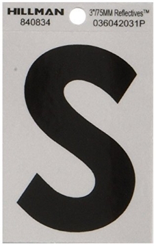 Picture of HILLMAN 840834 3" BLK/SLV S ADHV 1PC (PK-6-EA)