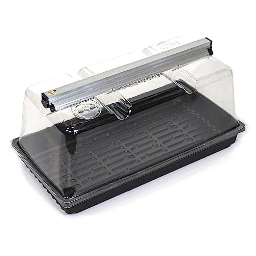Picture of SUNBLASTER SL1600228 SunBlaster SL1600228 Prism Lens Powered LED Mini Greenhouse Kit w/NanoTech Light Reflector & Double-Thick Tray for Seed Starting or Plant Propagation (EA)