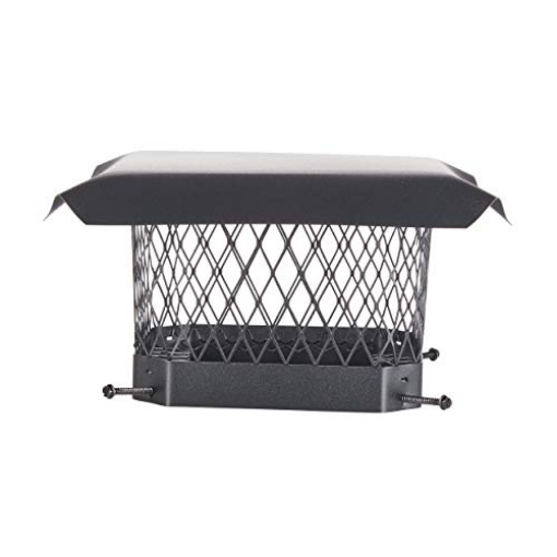 Picture of HY-C CO SC99 Shelter 9" x 9" Single Flue Bolt-On Chimney Cap, Fully Assembled, Galvanized Steel (EA)