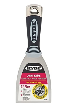 Picture of HYDE TOOLS INC 06358 Hyde Pro Stainless 3 in. W Stainless Steel Flexible Paint Scraper - Case of: 55 (PK-5-EA)