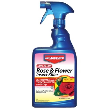 Picture of SBM LIFE SCIENCE CORP 502570B BioAdvanced Dual Action Rose and Flower Insect Killer, Continuous Rose Bug Spray, 24 oz (EA)