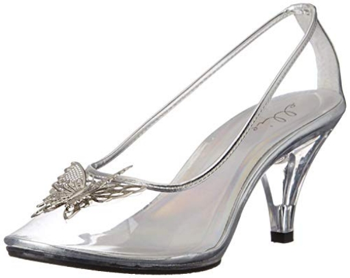 Picture of ELLIE SHOES HA305C8 Ellie Shoes Women's 305-Cinder Dress Pump, Clear, 8 B Us (EA)