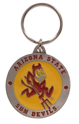Picture of HILLMAN 711140 Hillman+Arizona+State+Sun+Devils+Metal+Silver+Decorative+Key+Chain+-+Case+of%3a+3%3b+Each+Pack+Qty%3a+133 (PK-3-EA)