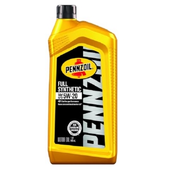 Picture of PENNZOIL 550058597 Pennzoil 5W-20 Gasoline Synthetic Motor Oil 1 qt 1 pk (PK-6-EA)