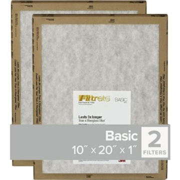 Picture of Filtrete FPL07-2PK-24 3M FPL07-2PK-24 10x20x1 Flat Pan Filter - Quantity 2424 (PK-24-EA)