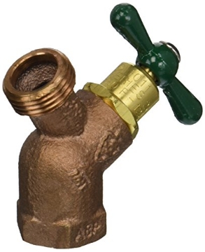 Picture of Arrowhead 363LF ARROWHEAD BRASS & PLUMBING 363LF 3/4" Female Iron Pipe x 3/4" Hose Connection, No Kink Hose Bibb Integral Vacuum Arrow Breaker (EA)