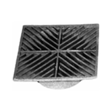 Picture of Nds 7 NDS 5 in. Green Square Polyolefin Drain Grate (EA)