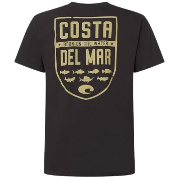Picture of COSTA FQA400025-001XL Costa Del Mar Womens Species Shield T-Shirt, Black, X-Large US (EA)