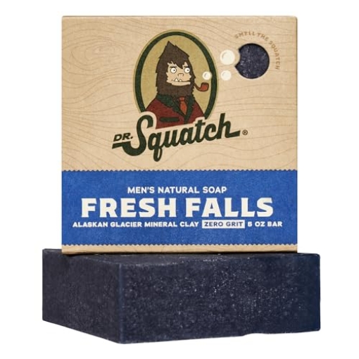 Picture of YETI PARENT HOLDINGS LLC RTLBARFFL-6-6 Dr. Squatch Men's Bar Soap - Fresh Falls - All Natural Bar Soap for Men - Smell like a Crisp Forest Waterfall (5 oz) (EA)