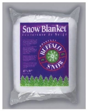 Picture of BUFFALO TECHNOLOGY CK2916 BUFFALO BATT & FELT CB1166 Snow Blanket for Christmas Decoration, 45 by 99-Inch, White (EA)