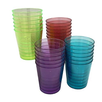 Picture of KOLORAE KOL-0545 KOLORAE 144 Count, Mini Disposable Shot Glasses Color Party Cups, 1 Ounce Mini Color Shot Glasses, Perfect for Any Occasion OR Activity (EA)