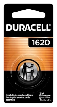 Picture of DURACELL(R) DL1620BPK 1620 3V Lithium Coin Battery - long lasting battery - 1 count (EA)