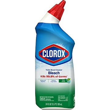 Picture of CLOROX(R) 00933 Clorox Toilet Bowl Liquid Disinfecting Cleaner with Clinging Bleach Gel, Remove Mildew and Mold, Fresh Scent, 24 Ounces (PK-12-EA)