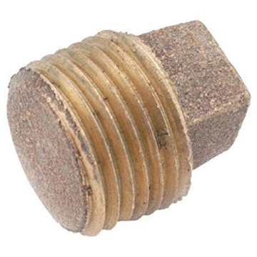 Picture of Andersen 738114-02 ANDERSON METALS 738114-02 1/8" Brass Solid Pipe Plug (EA)