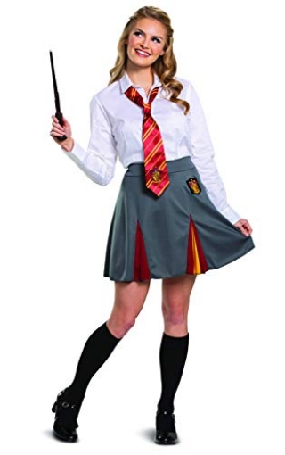 Picture of Disguise DG108269N Disguise Harry Potter Gryffindor Skirt, Officially Licensed Harry Potter Dress Bottom for Girls, Small (4-6) (EA)