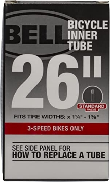 Picture of BELL SPORTS INC 7109050 BELL 26-Inch Universal Inner Tube, Width Fit Range 1-3/8-Inch, Black (EA)