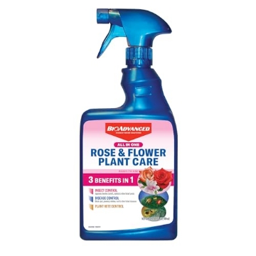 Picture of SBM LIFE SCIENCE CORP 820156B BioAdvanced All-in-One Rose & Flower Plant Care, Ready-to-Use, 24 oz, Aphid Spray for Outdoor Plants, Fungicide for Plants (EA)
