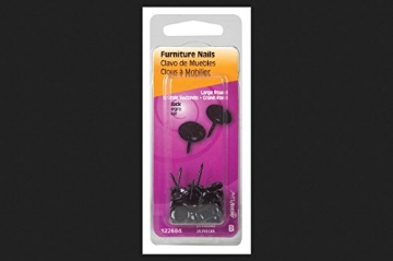 Picture of HILLMAN 122684 Hillman Upholstery Tacks Size 210 Black Polybox (PK-6-EA)