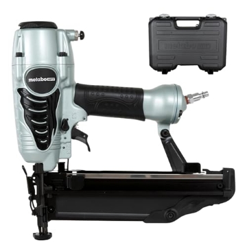 Picture of METABO HPT NT65M2SM Metabo HPT Finish Nailer with Air Duster, Pro-Preferred Pneumatic Power Nailers, Ideal for Molding, Chair Rail, and Cabinetry, Lightweight 3.7 lbs, 16 Gauge, 1″ to 2-1/2″ Finish Nails, NT65M2S (EA)