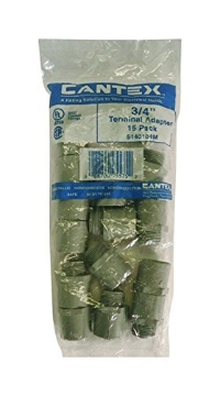 Picture of Cantex Industries R5140104M Term Adapter 3/4" Bg15 (EA)
