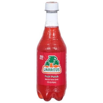 Picture of JARRITOS 15504 Jarritos, Fruit Punch Pet Bottle, 17.7 Fl Oz (PK-24-EA)