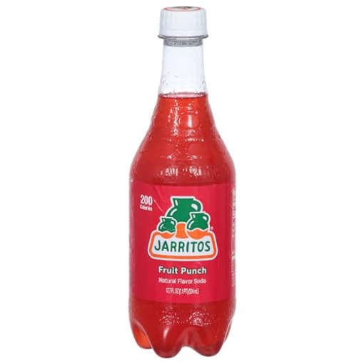 Picture of JARRITOS 15504 Jarritos, Fruit Punch Pet Bottle, 17.7 Fl Oz (PK-24-EA)