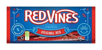 Picture of RED VINES 12209 Red Vines Strawberry Licorice Candy 5 oz. - Case of: 1212 (PK-12-EA)