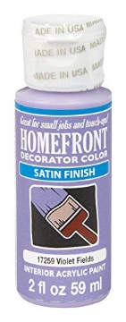 Picture of HOMEFRONT 17259 Homefront Satin Violet Fields Hobby Paint 2 oz. (PK-3-EA)