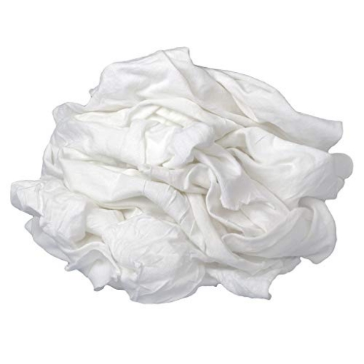 Picture of BUFFALO TECHNOLOGY 60205 Buffalo Industries (60205) New Pre-Bleached Knit Cloth Rags - 1/2 lb. Bag (EA)