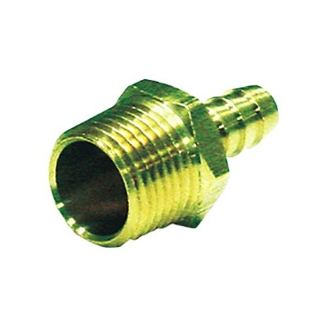 Picture of JMF COMPANY 4504304 JMF Brass 1/2 in. Dia. x 3/4 in. Dia. Adapter Yellow 1 pk (PK-5-EA)