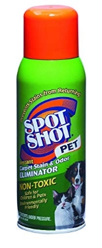 Picture of SPOT SHOT 009208 Spot Shot Pet Instant Carpet Stain & Odor Eliminator, 14 OZ (EA)