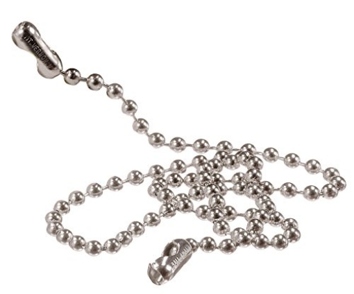 Picture of Plumb Pak PP820-20 Plumb Pak PP820-20 Stopper Bead Chain, 15, Silver (EA)