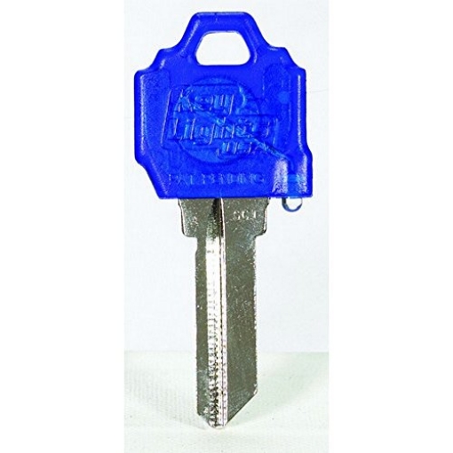 Picture of Giant International SC1BLUE Giant Concepts LLC Keylights House Key Blank w/Flashlight Single sided For Fits Schlage SC1/Baldwin 1510 locks (PK-10-EA)