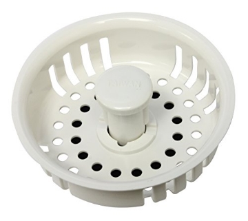 Picture of Plumb Pak PP820-26 Plumb Pak PP820-26 PlumPak Replacement Sink Basket Strainer With Adjustable Post, Plastic, No Size, White (EA)