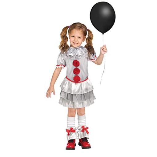 Picture of FUN WORLD FW119321TL Fun World Carnevil Clown Toddler Costume, Large 3T-4T (EA)