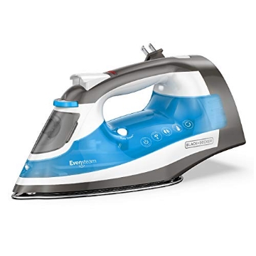 Picture of Black Rain Ordnance ICR19XS BLACK+DECKER ICR19XS One Step Steam Cord Reel Iron, Blue (EA)
