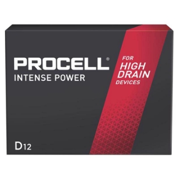 Picture of DURACELL INDUSTRIAL OPERATIONS PX1300 Procell Alkaline Intense Power D, 1.5V Batteries Pack of 12 (EA)