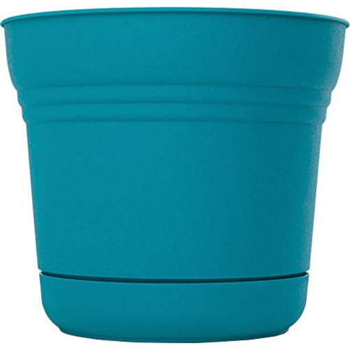 Picture of Bloem, Lcc. SP0726 Bloem Saturn Planter with Saucer, 7", Calypso (SP0727) (EA)