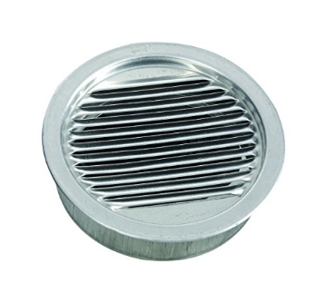 Picture of AIR VENT INC 50002 Air Vent 3 in. W x 3 in. L Mill Silver Aluminum Mini Louver (EA)
