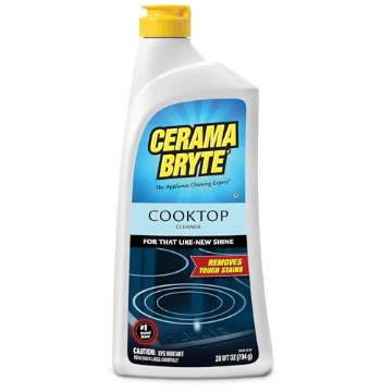 Picture of CERAMA BRYTE 88100 Cerama Bryte Removes Tough Stains Cooktop and Stove Top Cleaner for Glass - Ceramic Surfaces, 1-28 oz (EA)